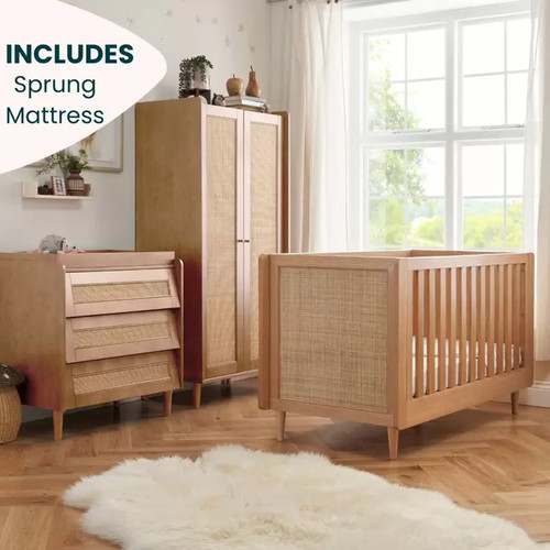 Cot bed piece nursery set - cot,