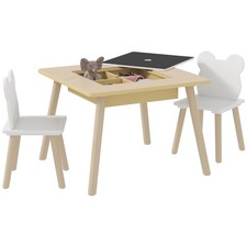 AIYAPLAY 3-Piece Toddler Table