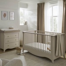 Baby Cot Bed & Dresser Set -