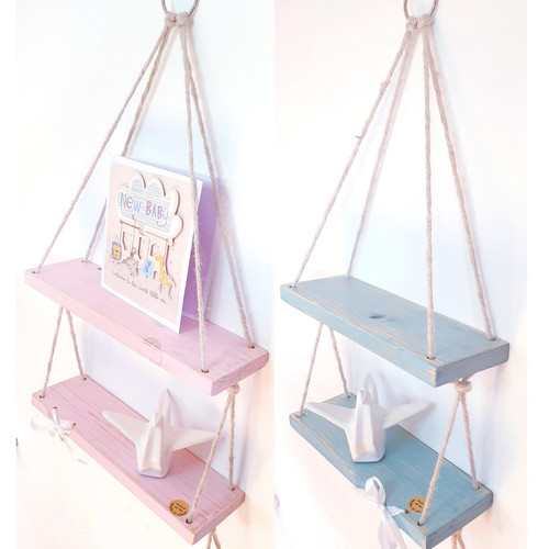 Wall hanging shelves gift baby - shelves,