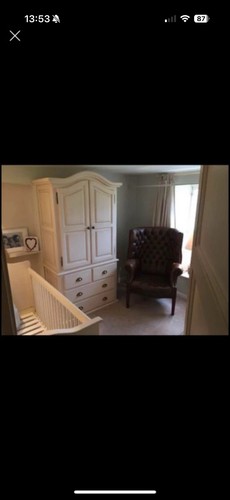 Nursery set four piece cotbed - nursery,