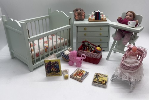 Dolls house furniture - , nursery