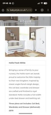 Nursery Furniture Set 3-Piece